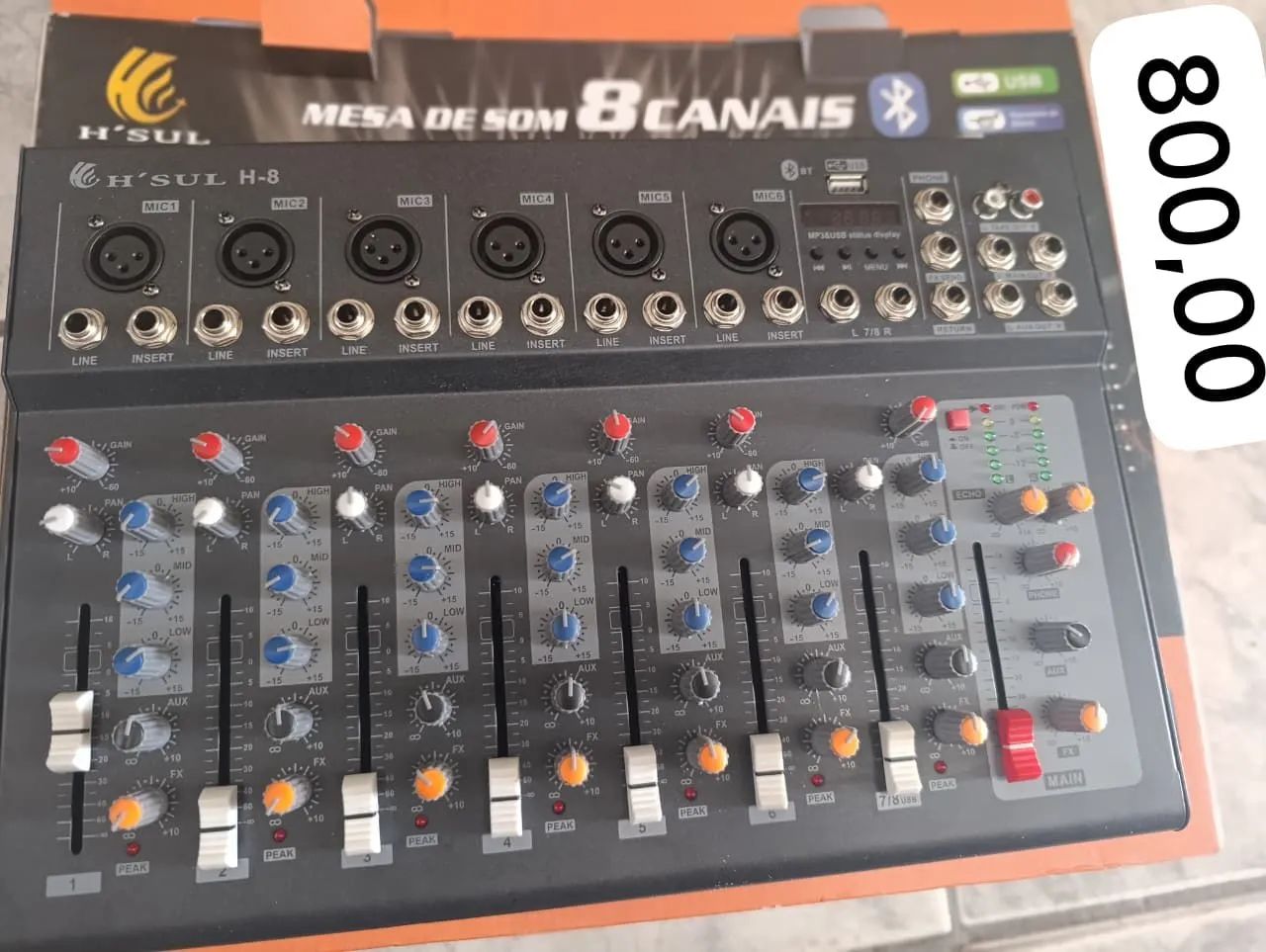 Mesa de som novas com bluetooth  - Foto 5