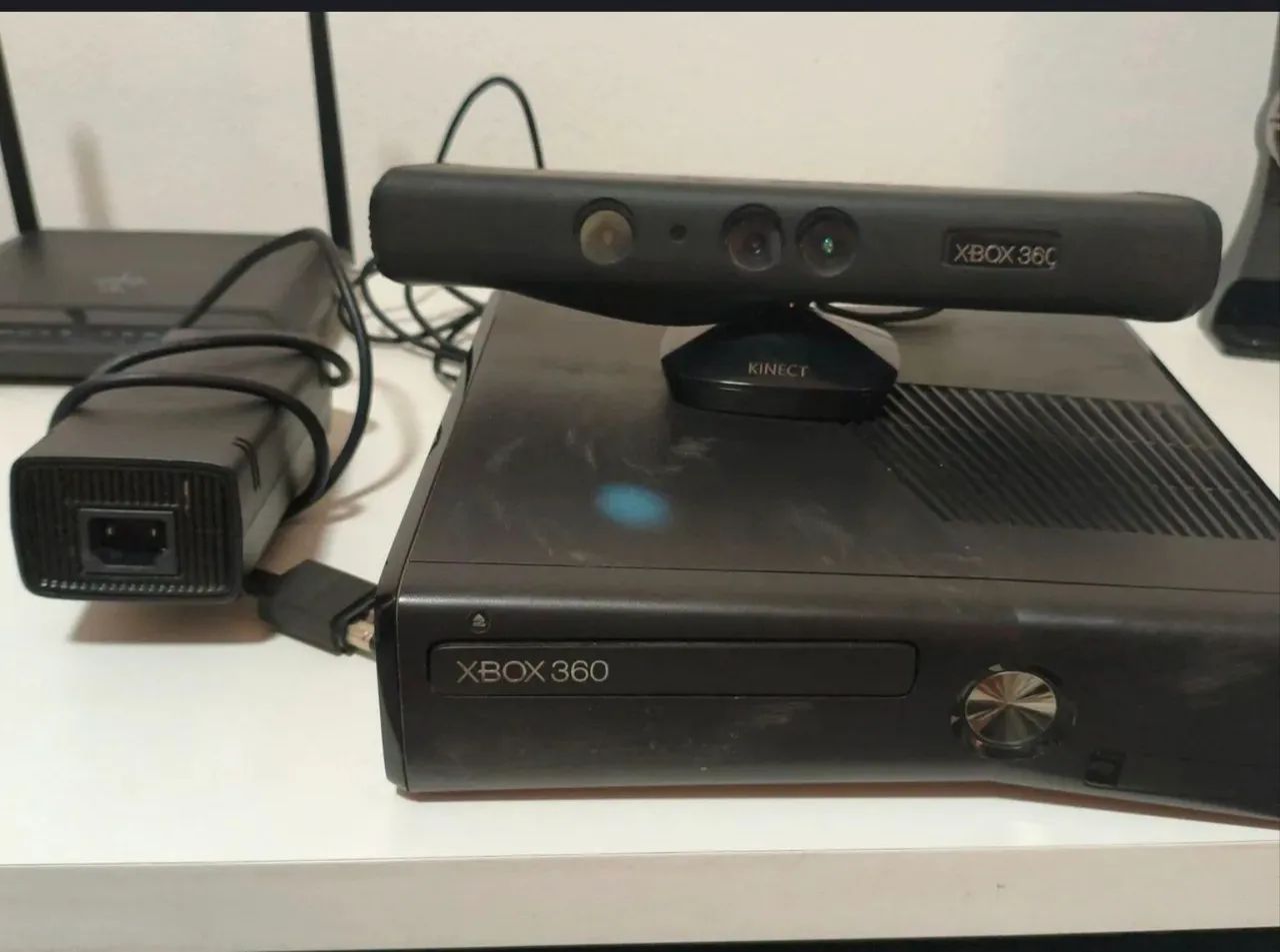Xbox 360 com kinect e jogos 