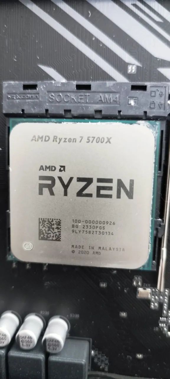 Kit Amd Ryzen 7 5700x Placa mae B550 Aorus Elite  - Foto 5
