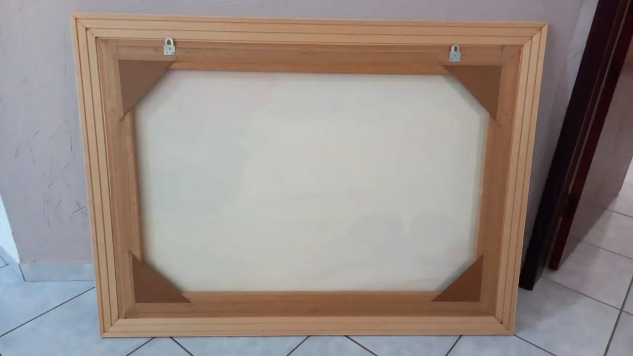 Quadro Decorativo Pinta à mão moldurado - Foto 4