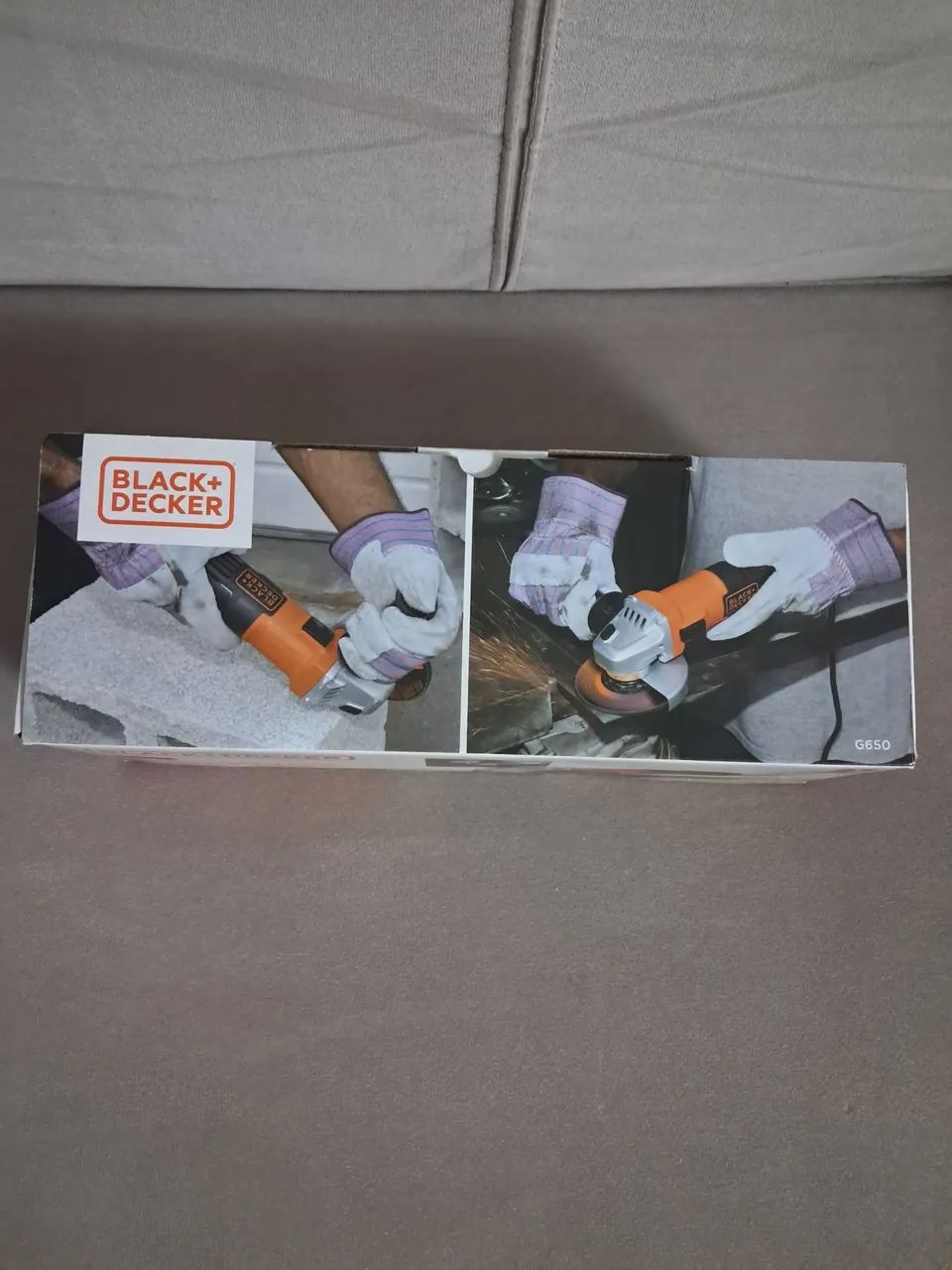 esmerilhadeira G650 black decker 650w - Foto 2