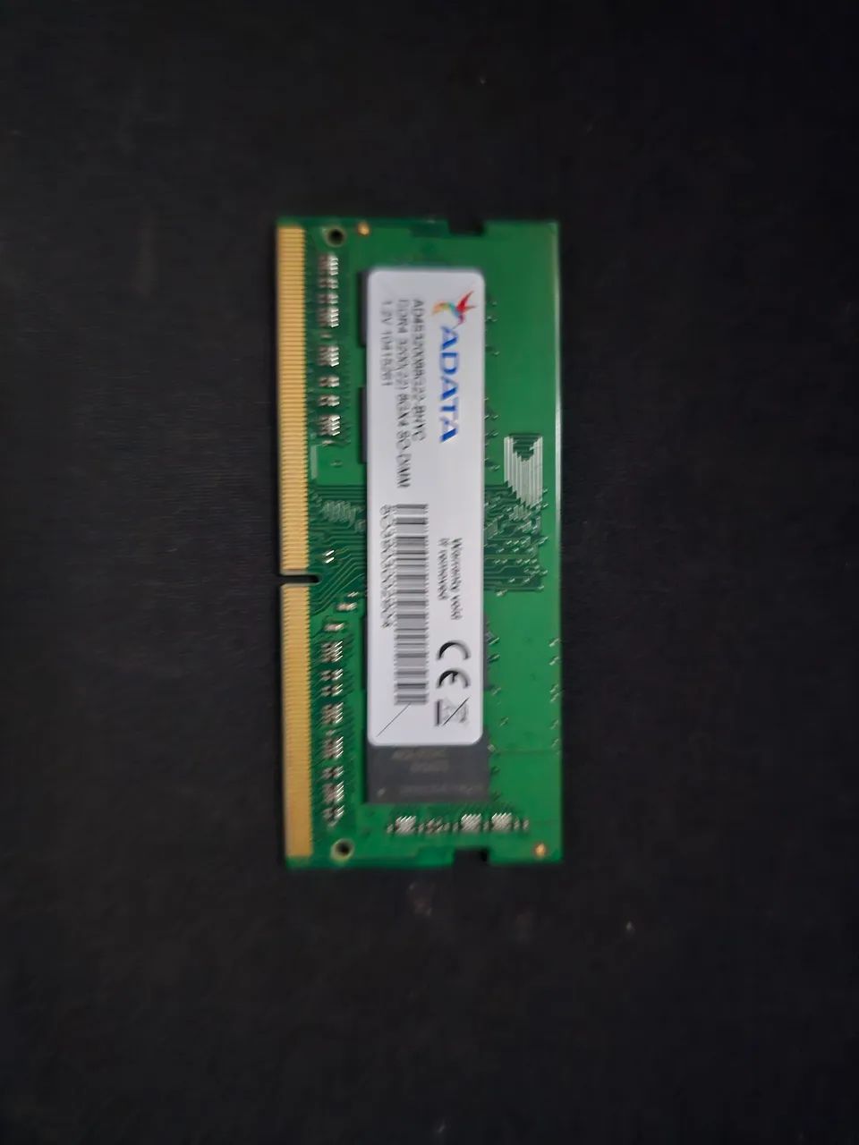  Memória RAM de notebook ADATA - 8GB 3200MHZ DDR4