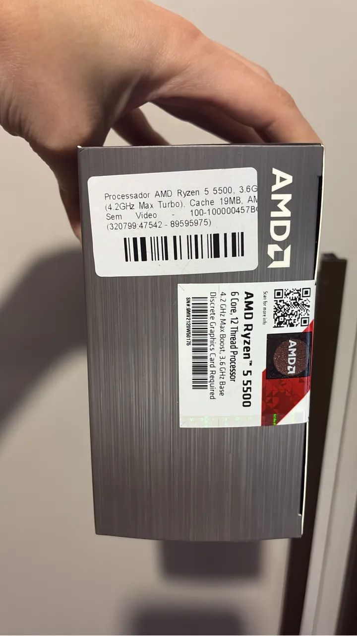 Processador AMD Ryzen 5 5500 - 6 Núcleos / 12 Threads - AM4 - Foto 3