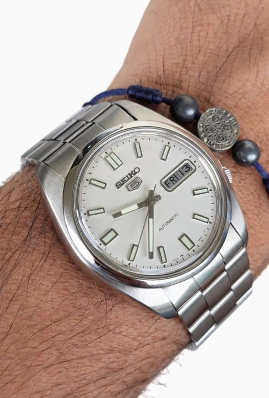 Relógio Seiko 5 - Vintage - Foto 4