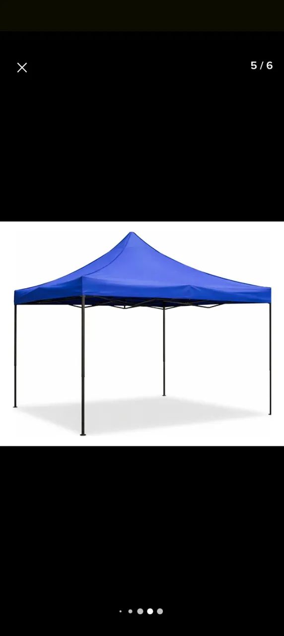 Tenda Gazebo Sanfonada 3x3