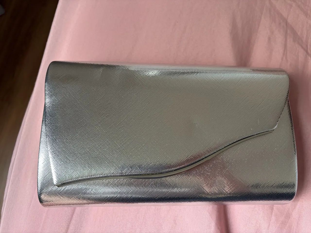 Sapato e Clutch Prateados  - Foto 3