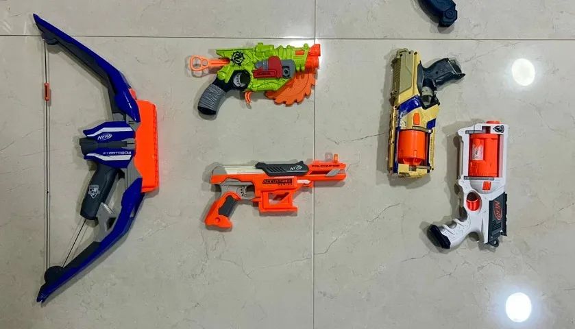 Conjunto Nerfs oficiais R$800 tudo, preços individuais a serem