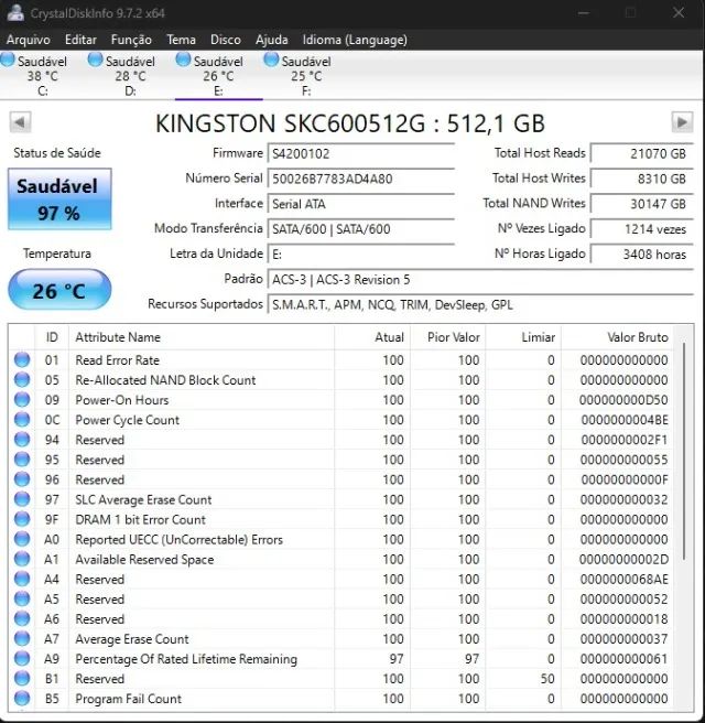 NVME 512 + SSD 512 + 2 HD's 1 Tera - Foto 5