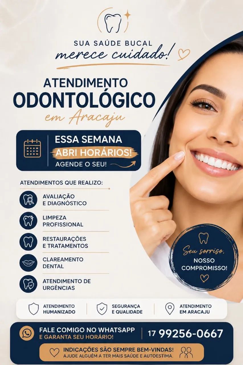 ?Dentista em Aracaju - avaliação e atendimentos odontológicos?