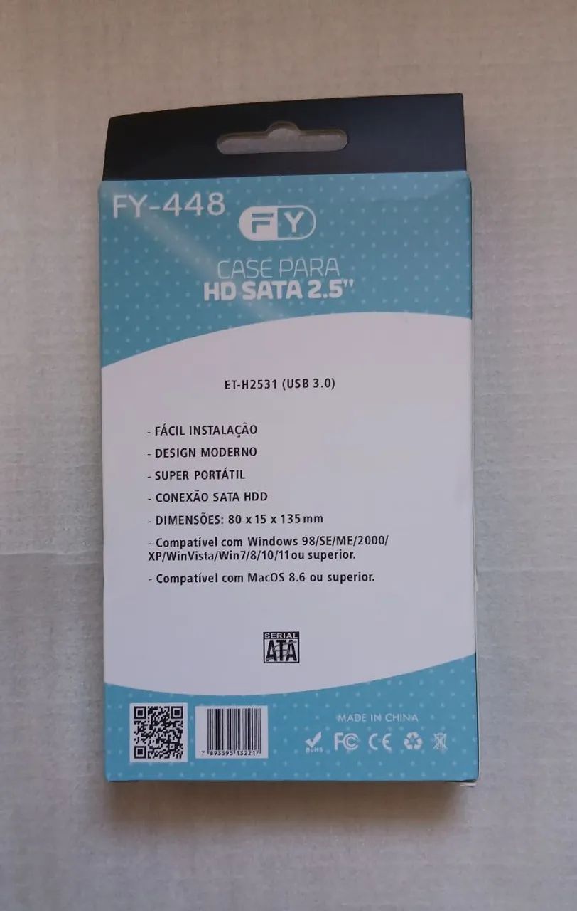 CASE HD SSD 2.5 SATA USB 3.0 NOVO - Foto 2