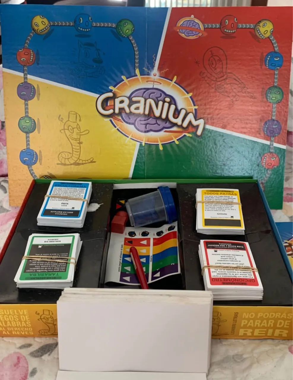 Jogo de Tabuleiro: CRANIUM em Espanhol - Foto 4