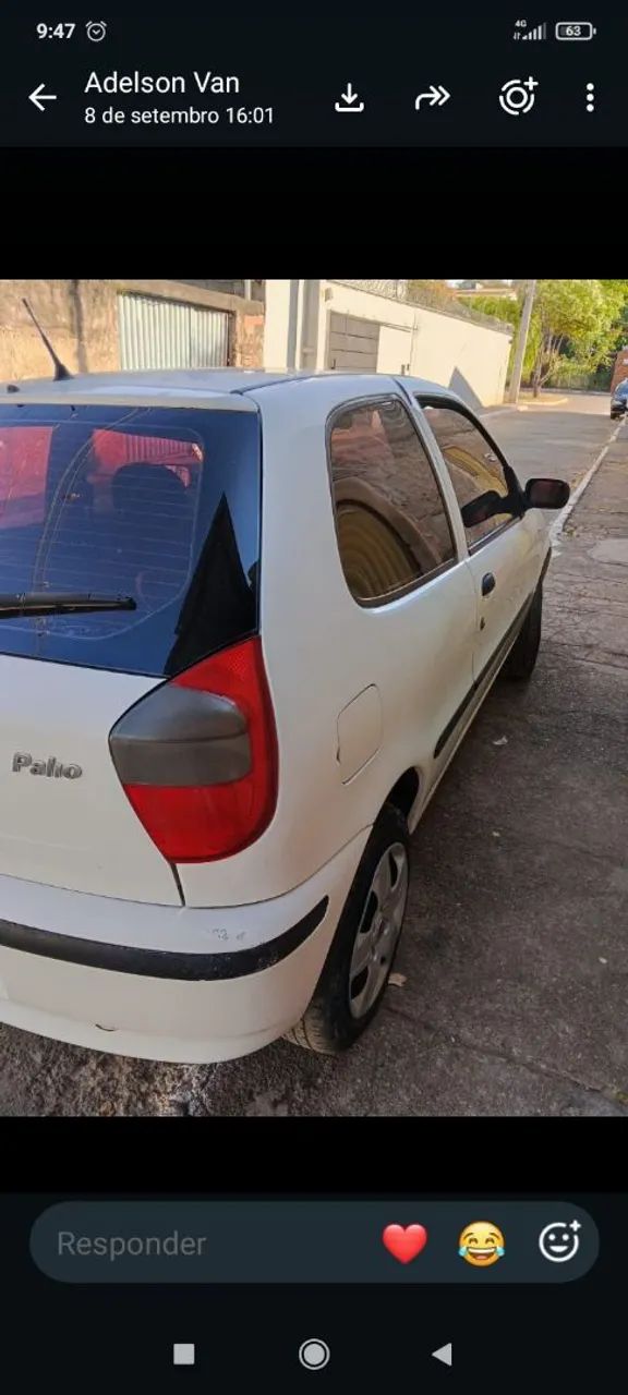 Fiat Palio EX 1.0 MPI Fire 8V 4P 2001