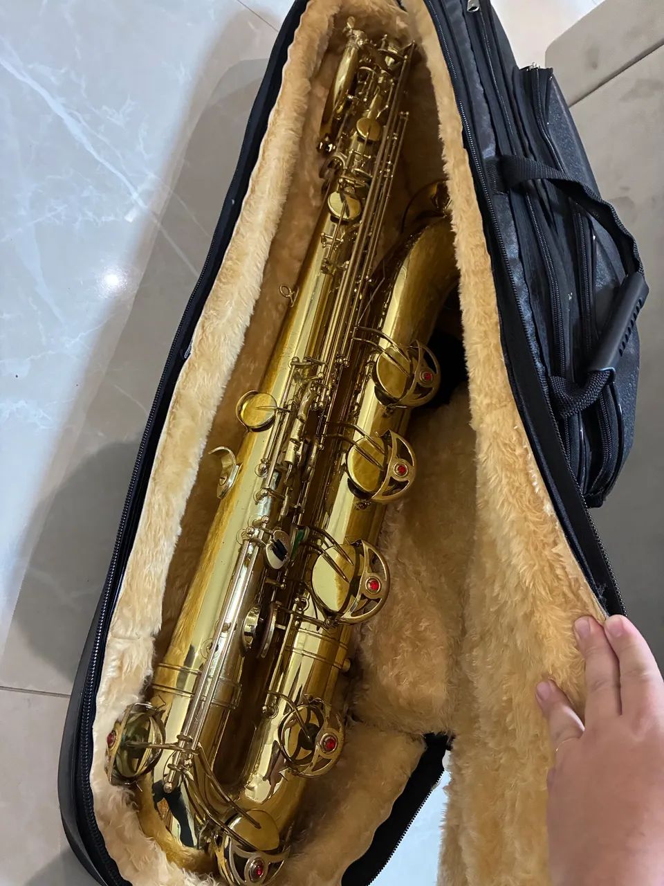 Sax baritono em mib lá grave  - Foto 5