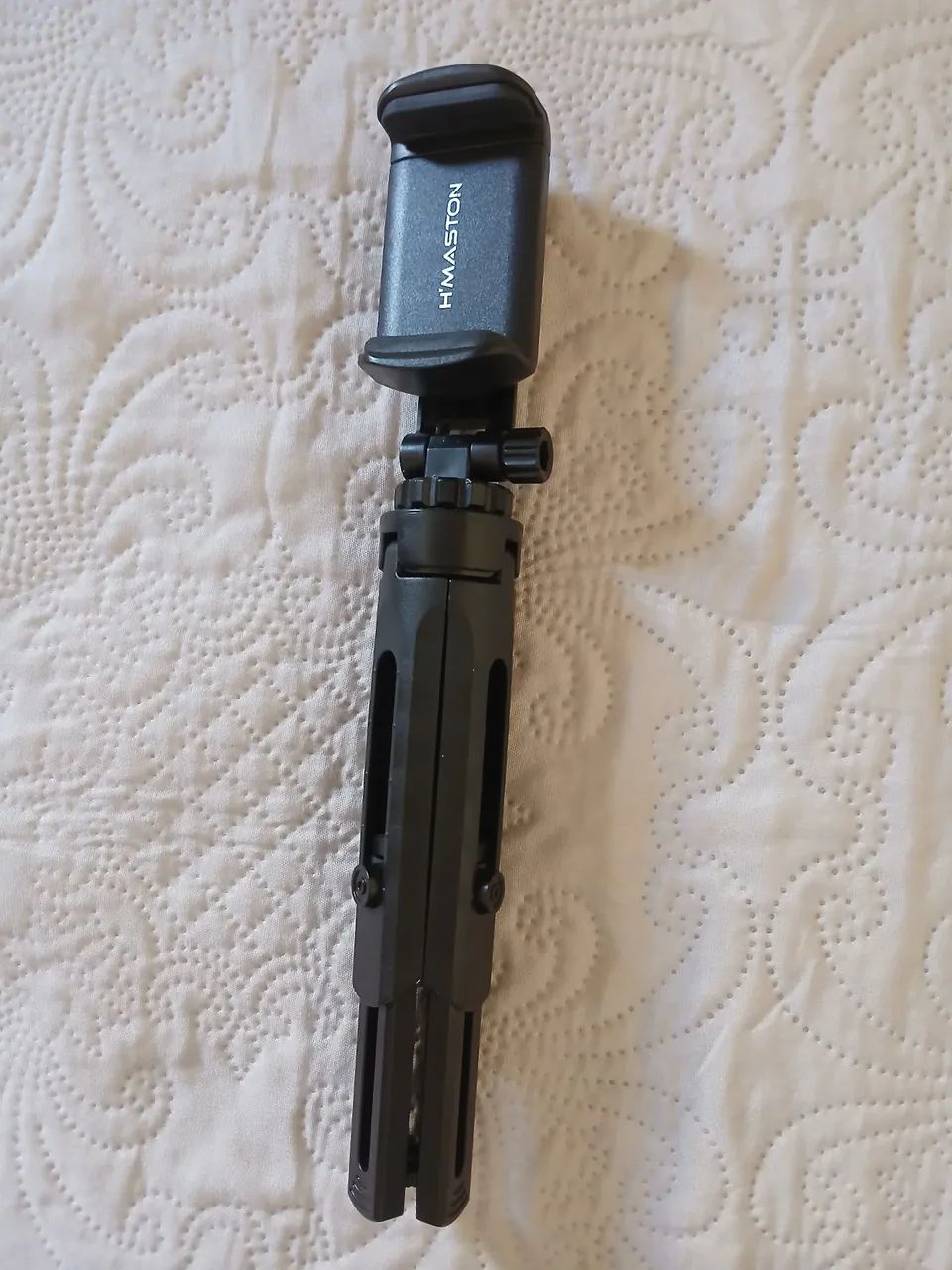 Suporte de celular de mesa tripé h'maston k530 - Foto 3