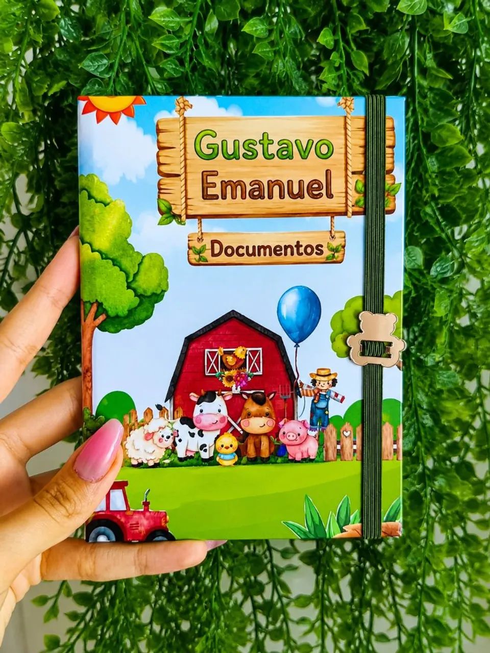 Kit pasta personalizada+ porta documentos  - Foto 3