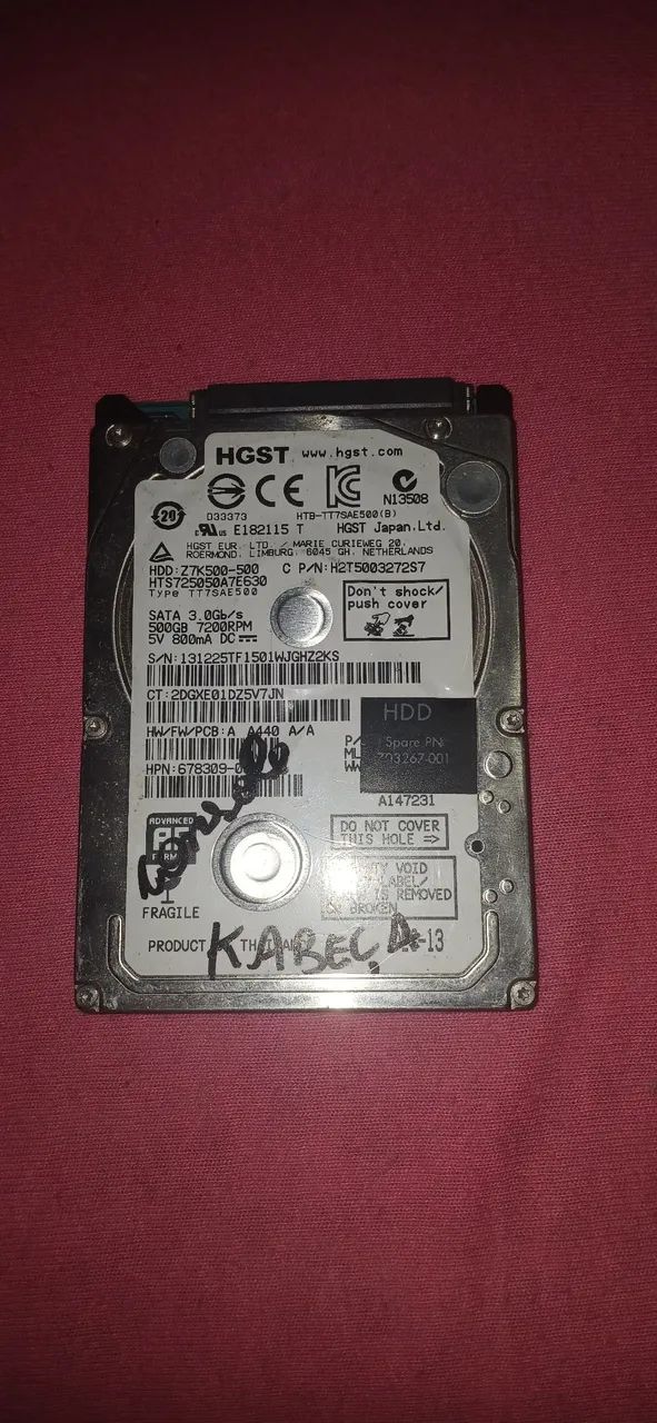 HD HGST 500GB