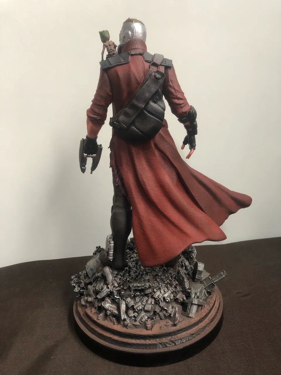 Star Lord e Groot em impressão 3D de 30cm - Foto 4