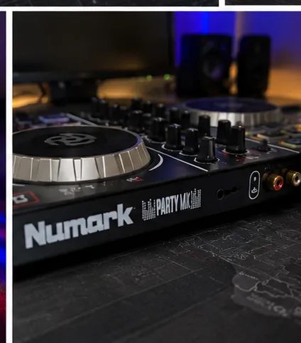 Controladora DJ Numark Party Mix Original + Caixa e Cabos - Foto 4