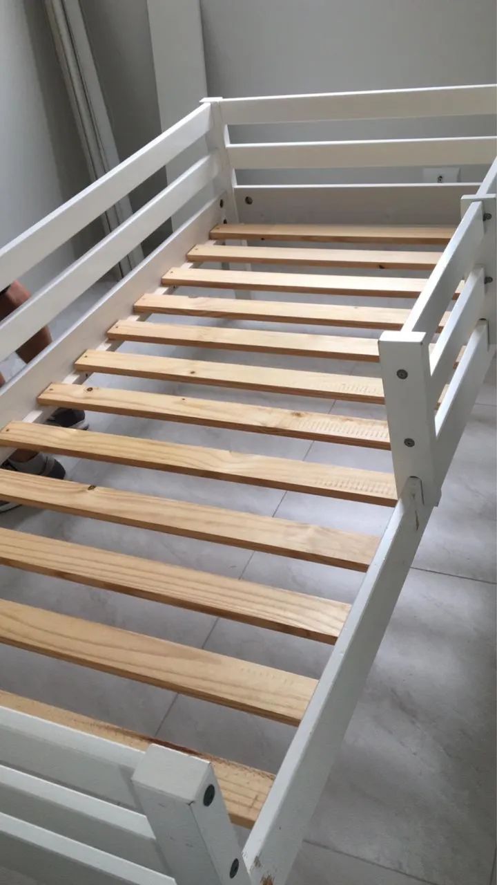 Cama infantil com escorrega  - Foto 3