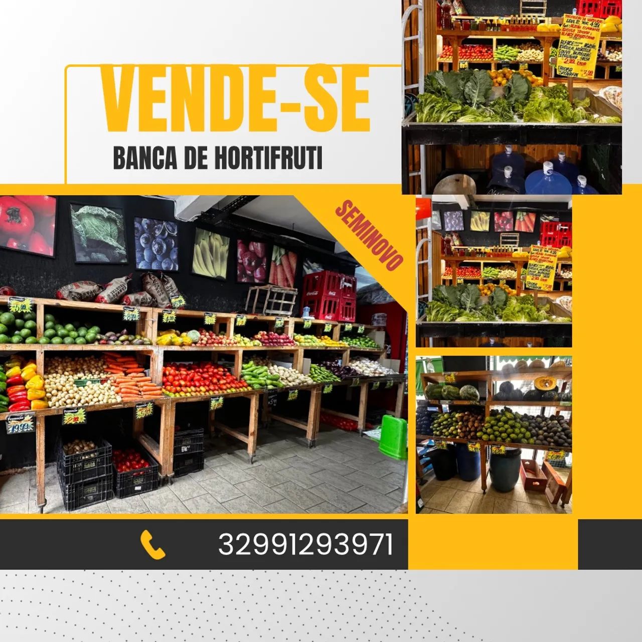 Balcão de hortifruti  - Foto 4