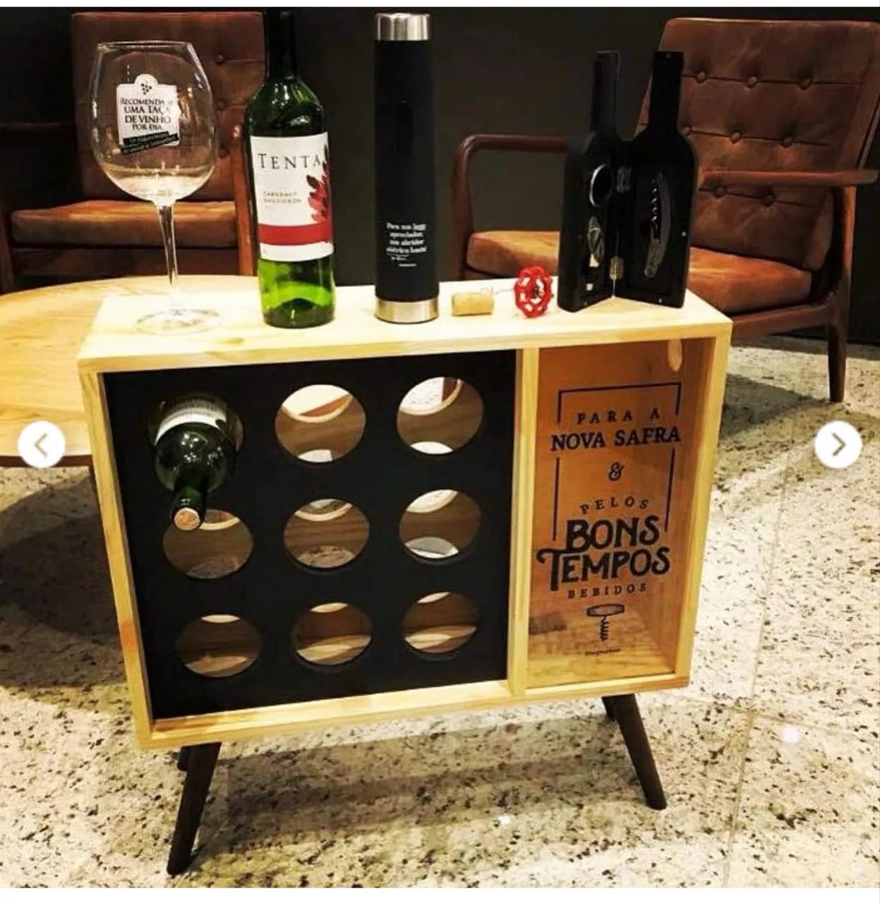 Móvel porta-vinho  - Foto 2
