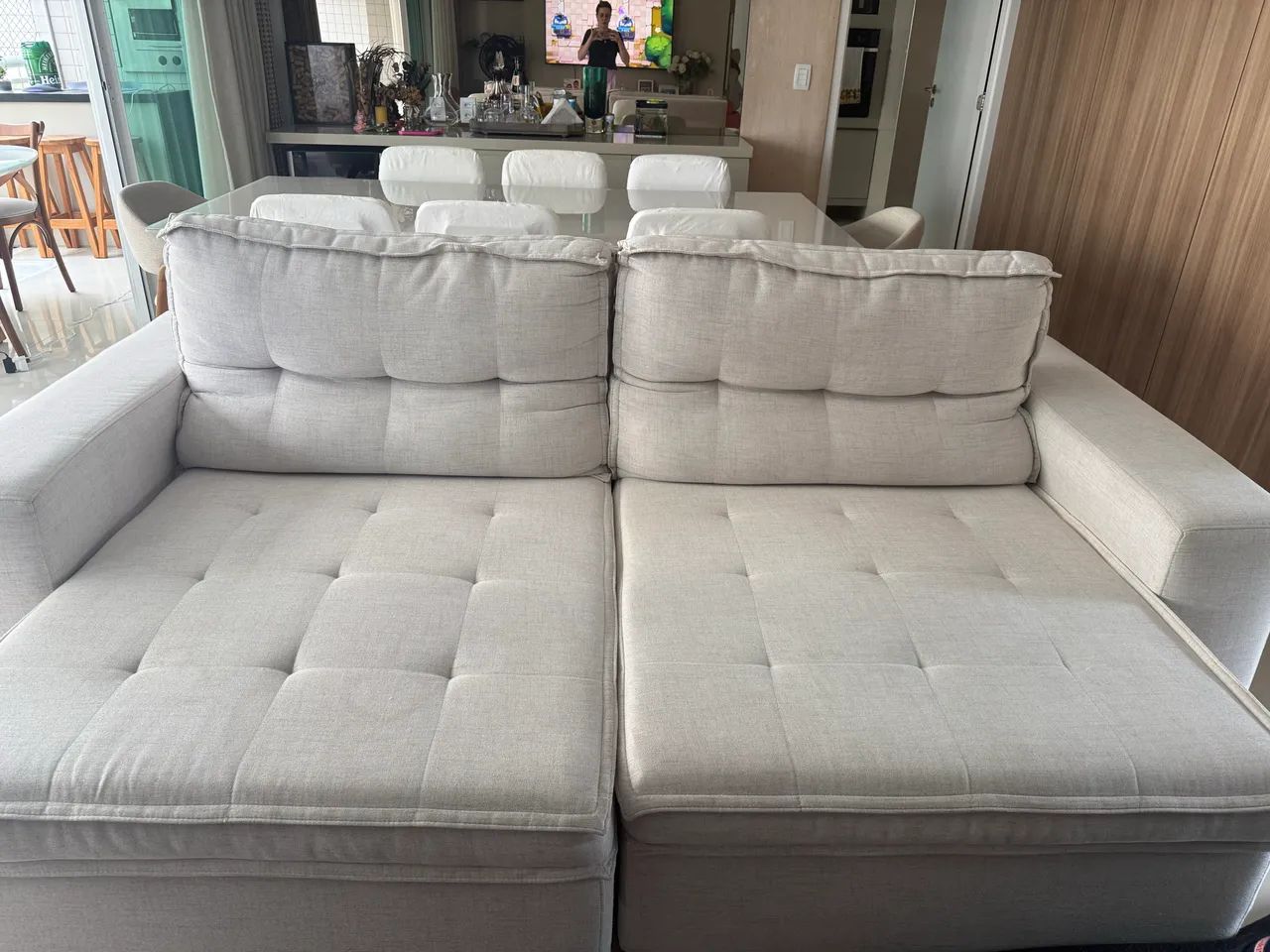 Sofá retrátil super novo  - Foto 3