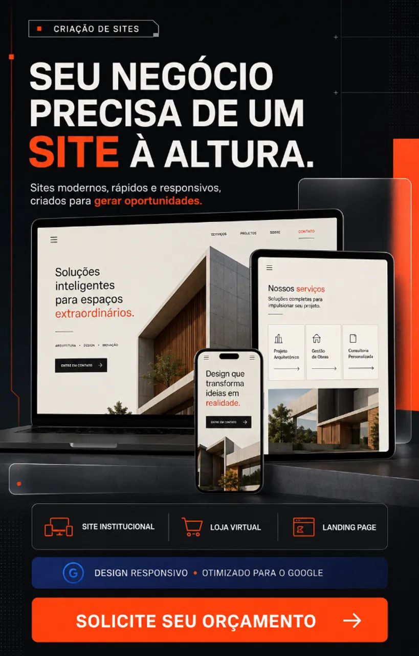 CRIAMOS SEU SITE