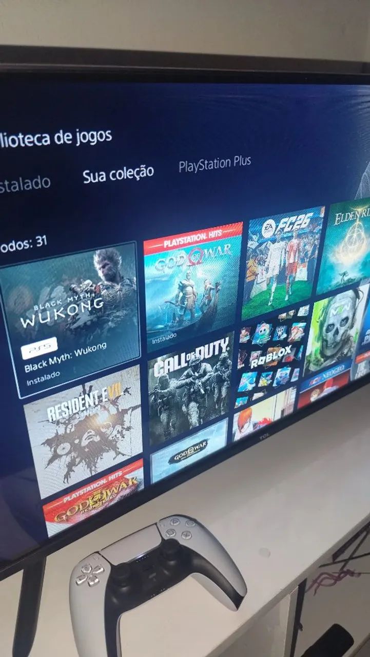 PS 5 slim com disco 1T - Foto 2