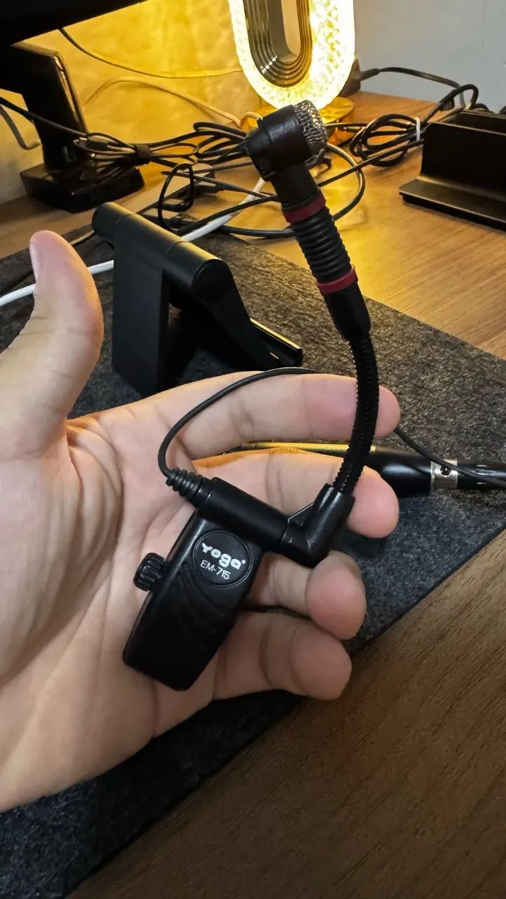 Microfone Yoga EM-715 - SAXOFONE - Foto 3
