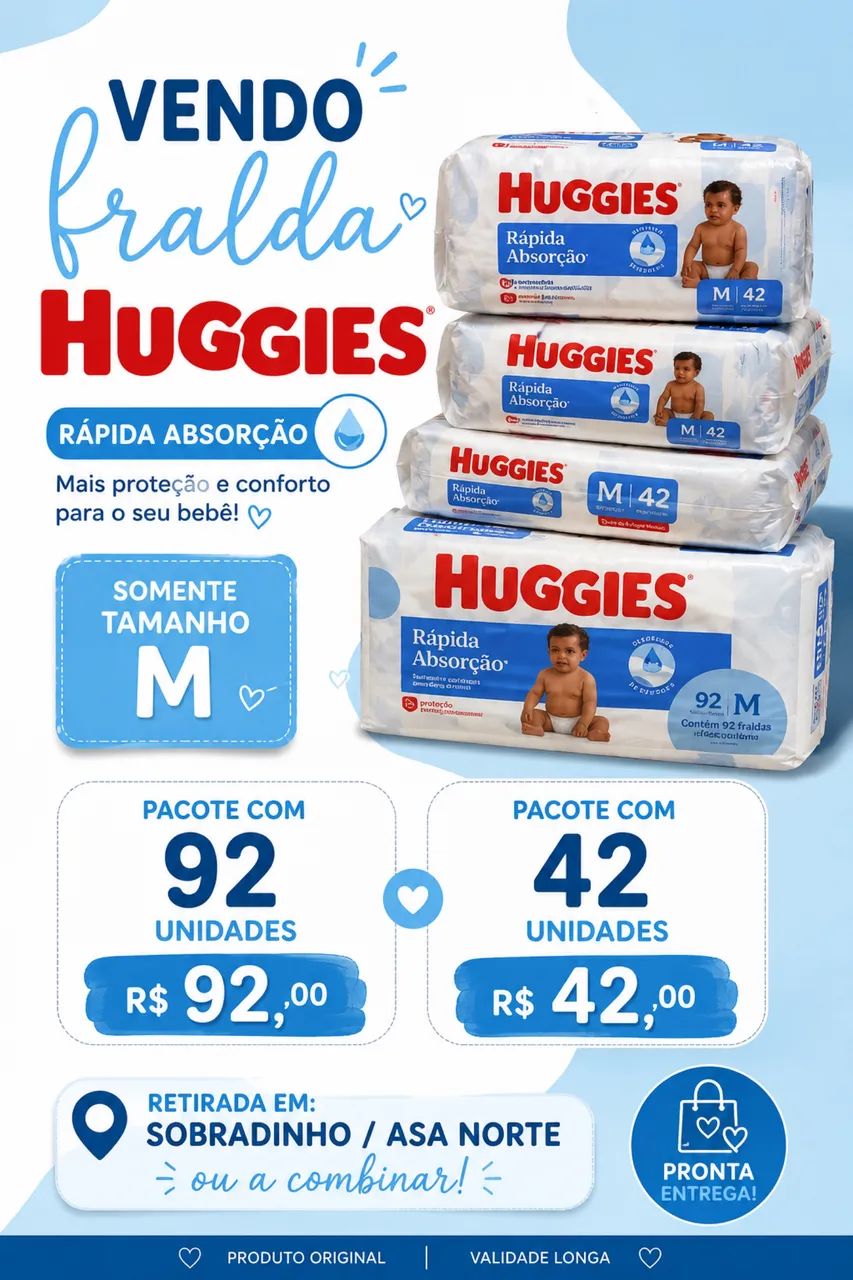 Fralda Huggies  - Foto 2