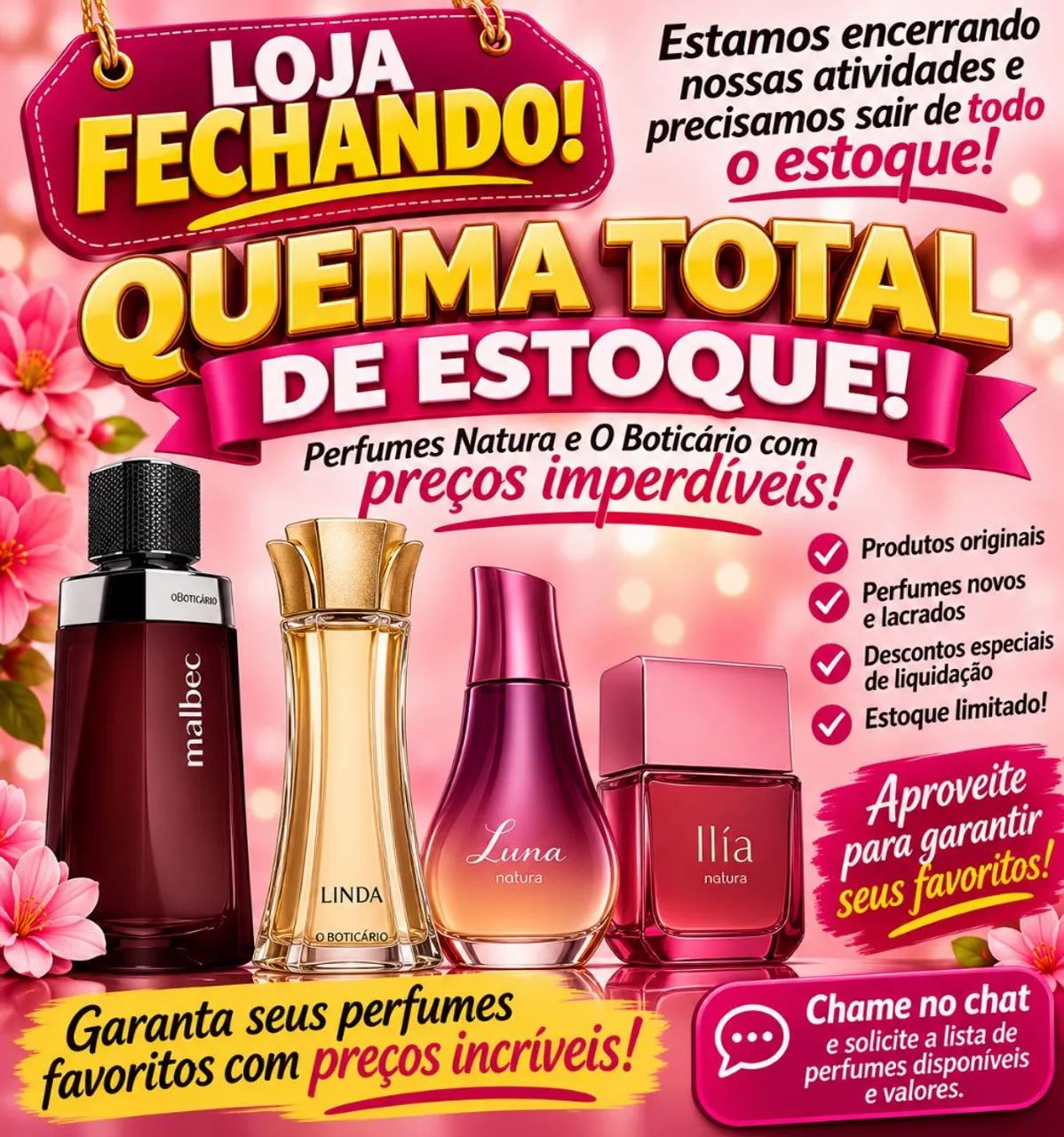 Perfume Boticário/Natura