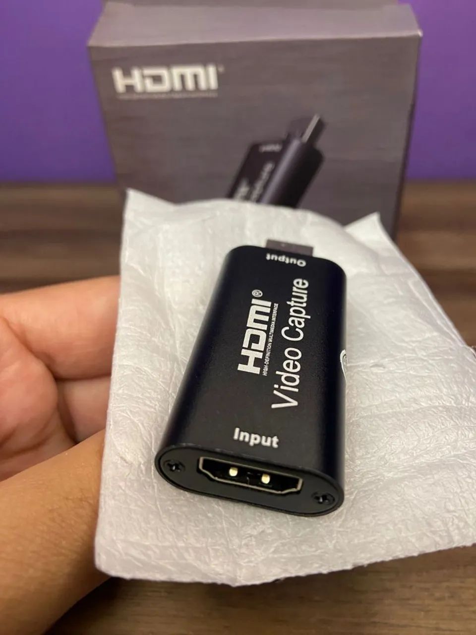 Placa Captura de Vídeo HDMI Full HD