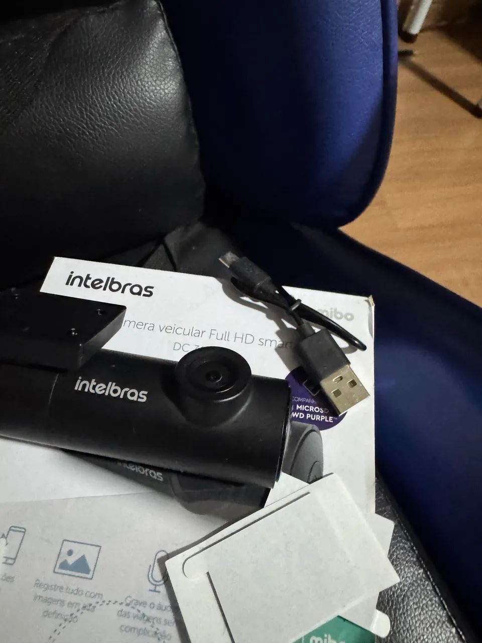 Câmera Veicular de Carro Intelbras DC 3102