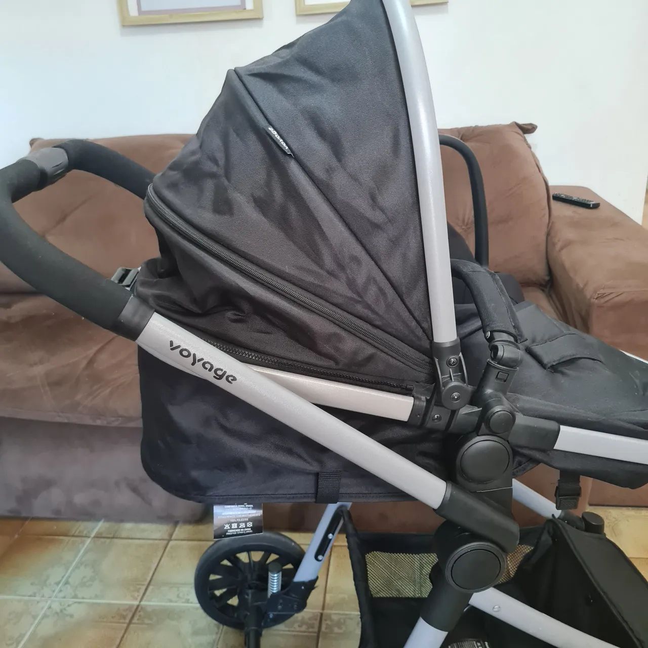 Carrinho de bebê Moisés Voyage Prestige - Foto 4
