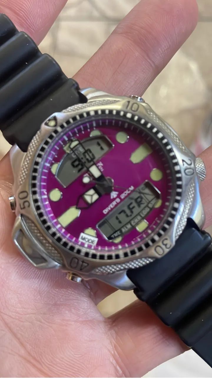 Citizen aqualand c500 customizado 