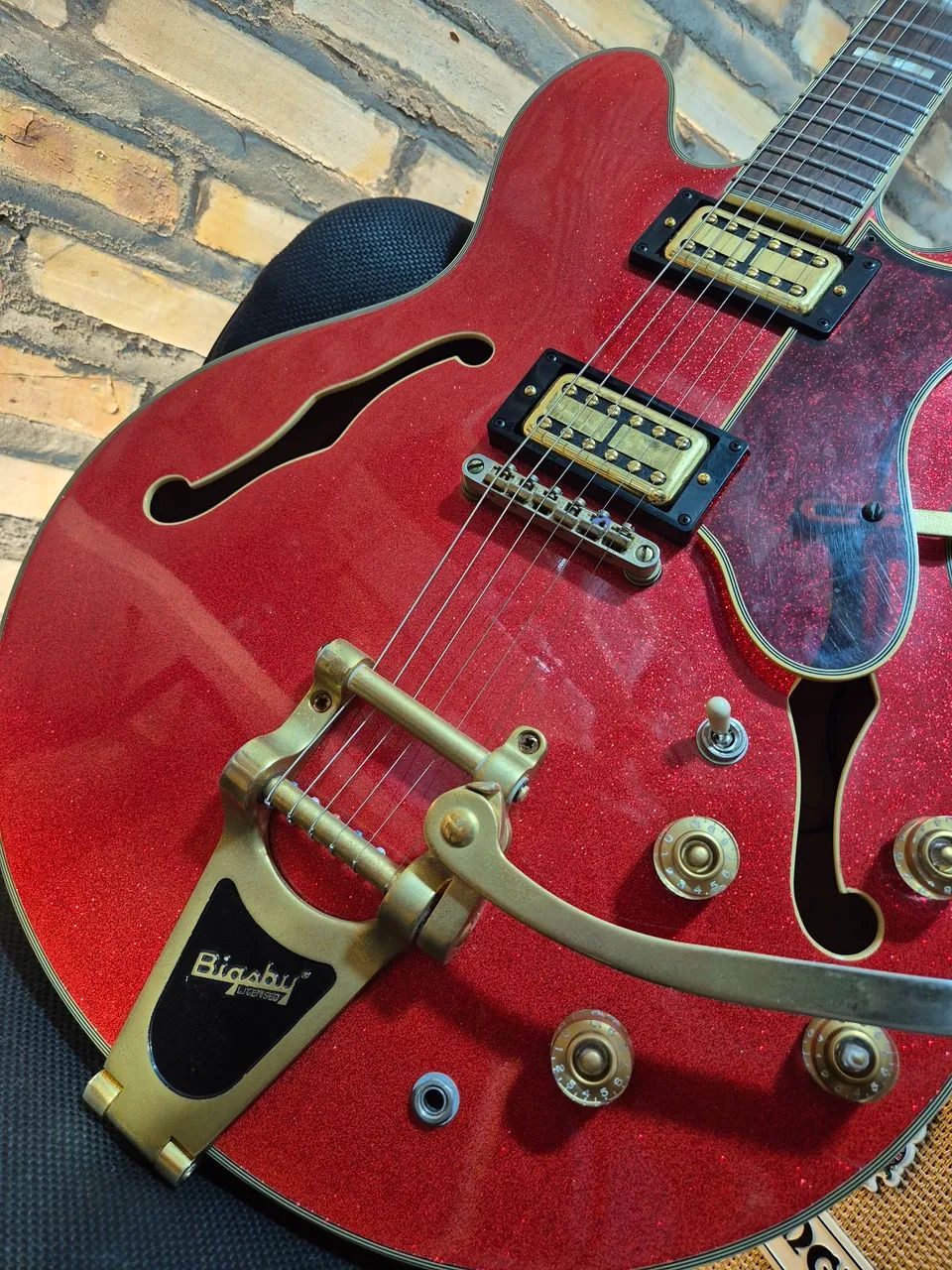 Guitarra Epiphone Sheraton koreana - Foto 2