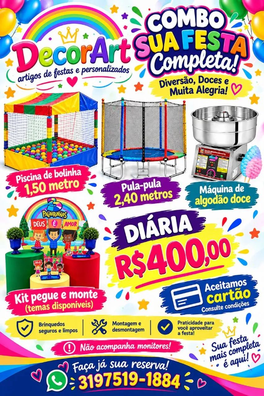 Combo de festa 