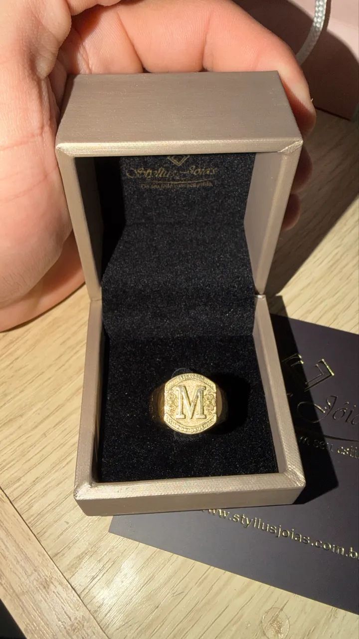 Anel ouro 18K - Foto 3