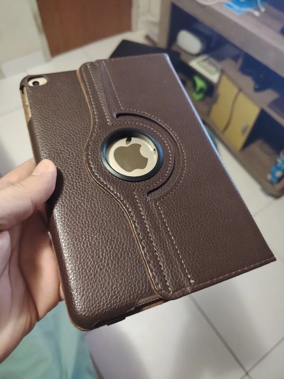 Vendo Ipad Mini 4, 4G, dourado, 128G - Foto 5