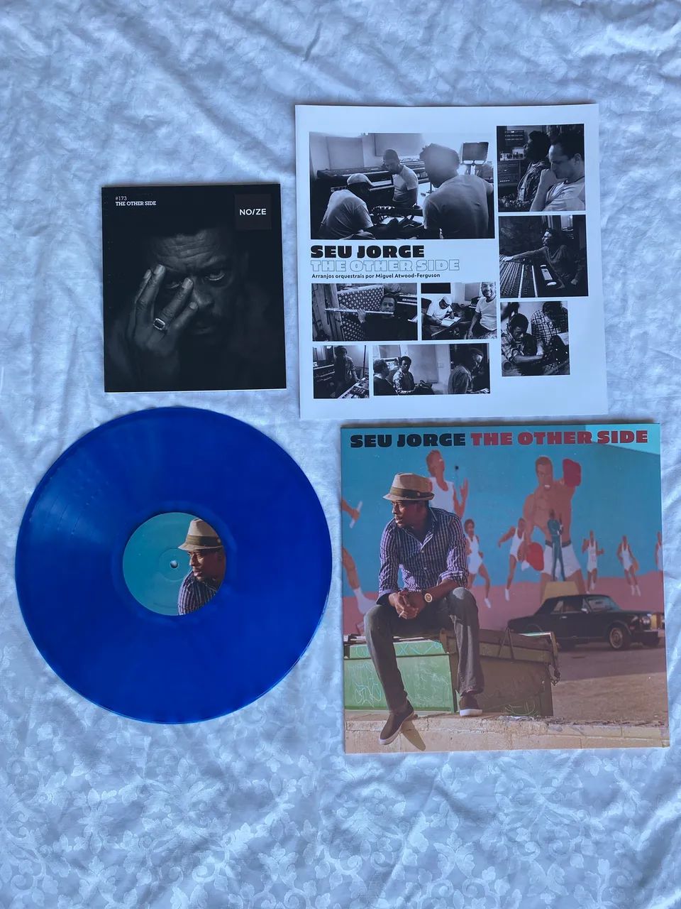 Vinil Seu Jorge - The Other Side + Revista Noize 173 - Foto 3