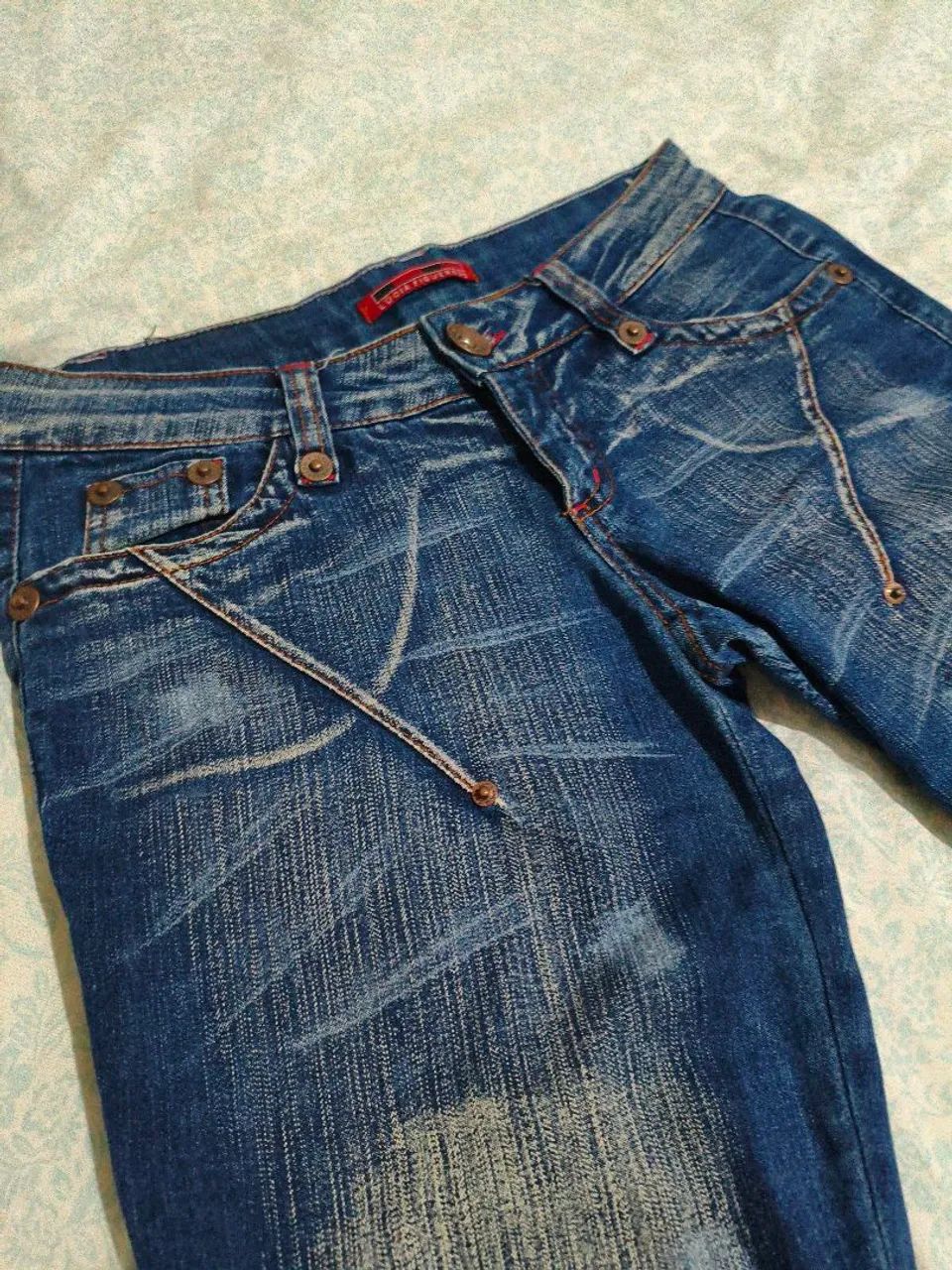 Bermuda Capri feminina P cintura baixa  - Foto 2