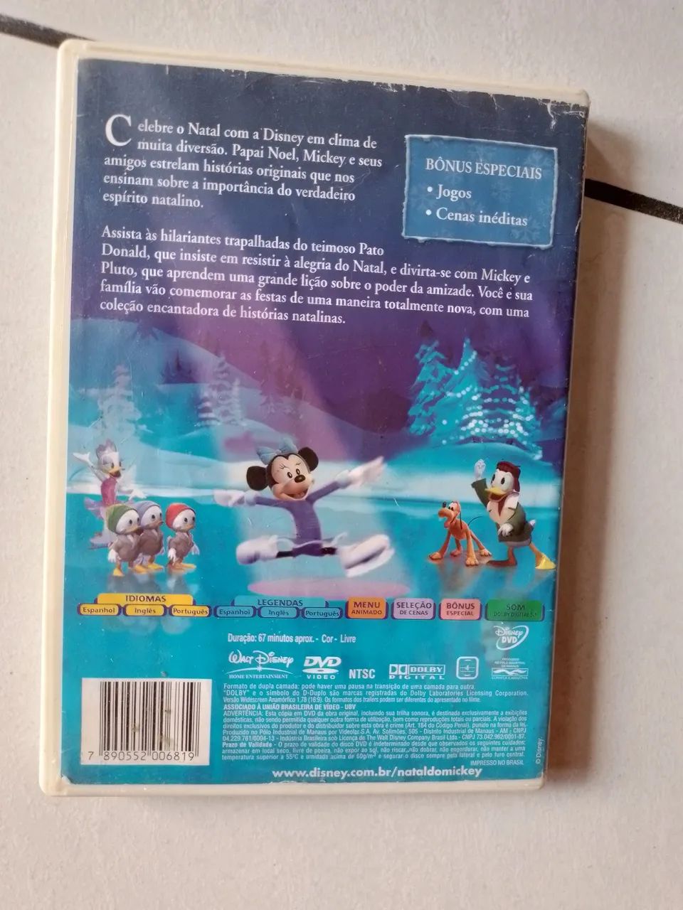DVD infantil natal do Mikey- Disney - Foto 3