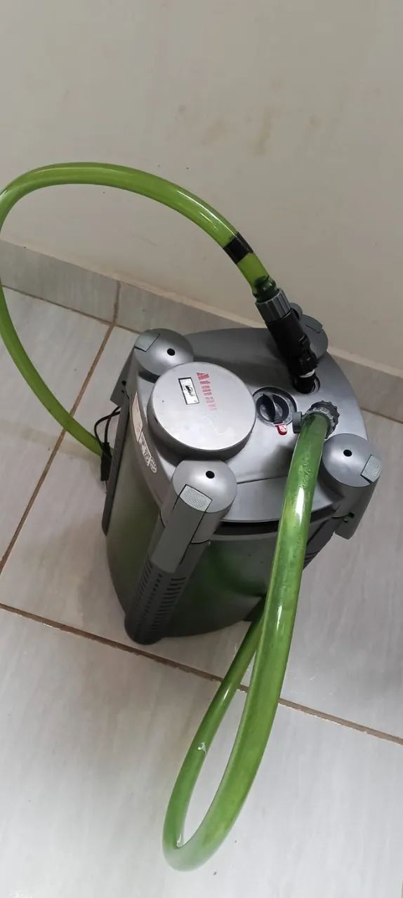 Filtro Canister Atman AT-3338 - 1200 L/h - 220V - Funcionando