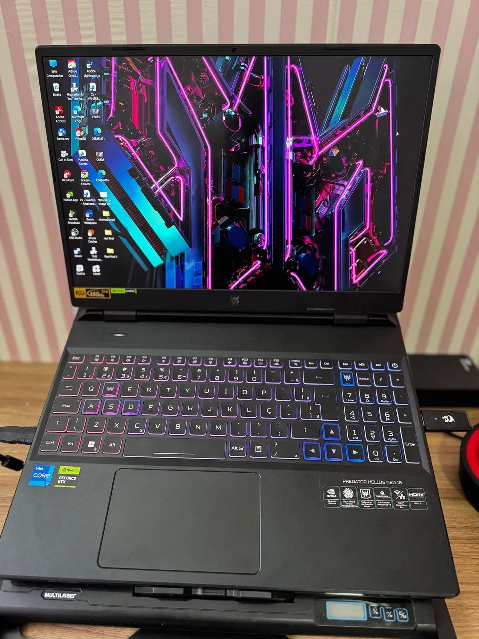 Notebook Gamer Predator Helios neo 16