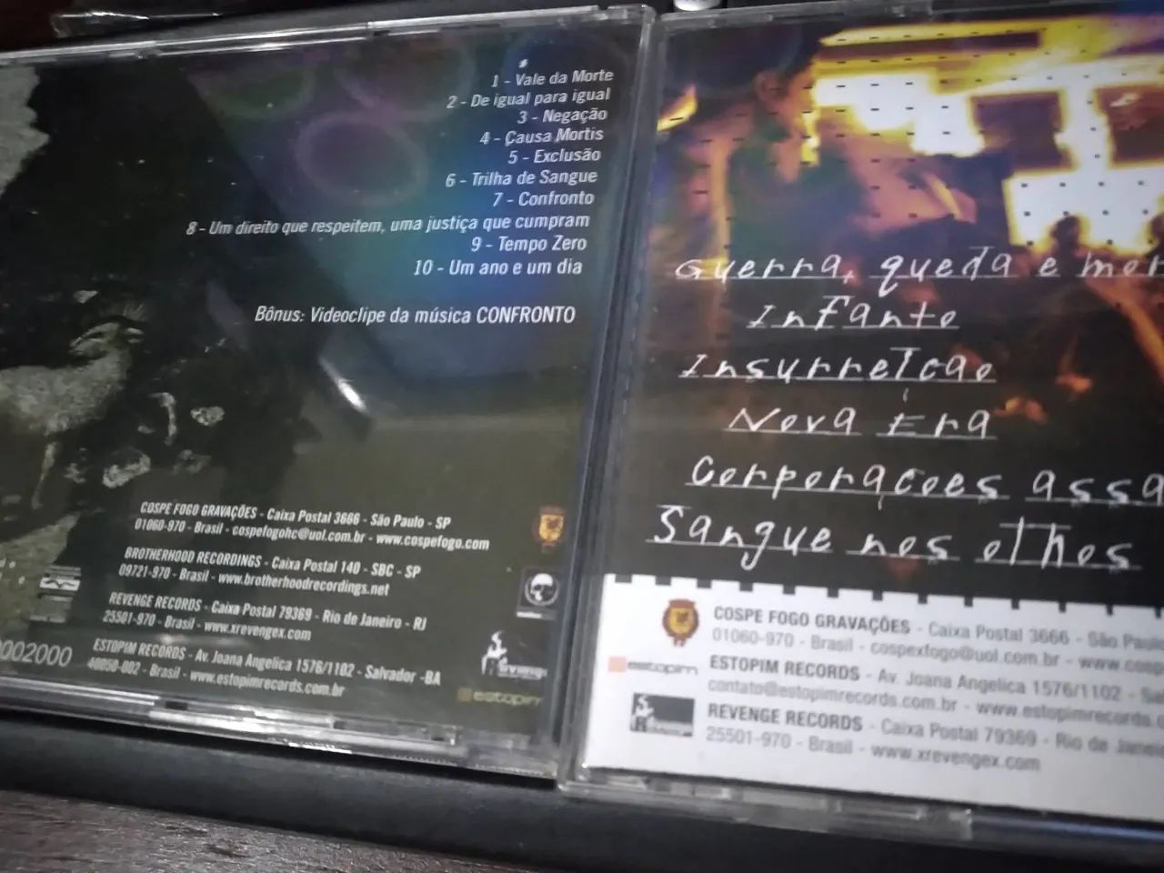 COMBO 2 CDS CONFRONTO - HARDCORE65568101812098121