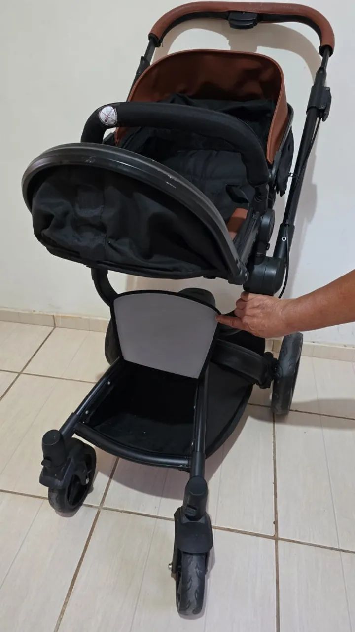 Carrinho de bebe galzerano vulkan 360 - Foto 2