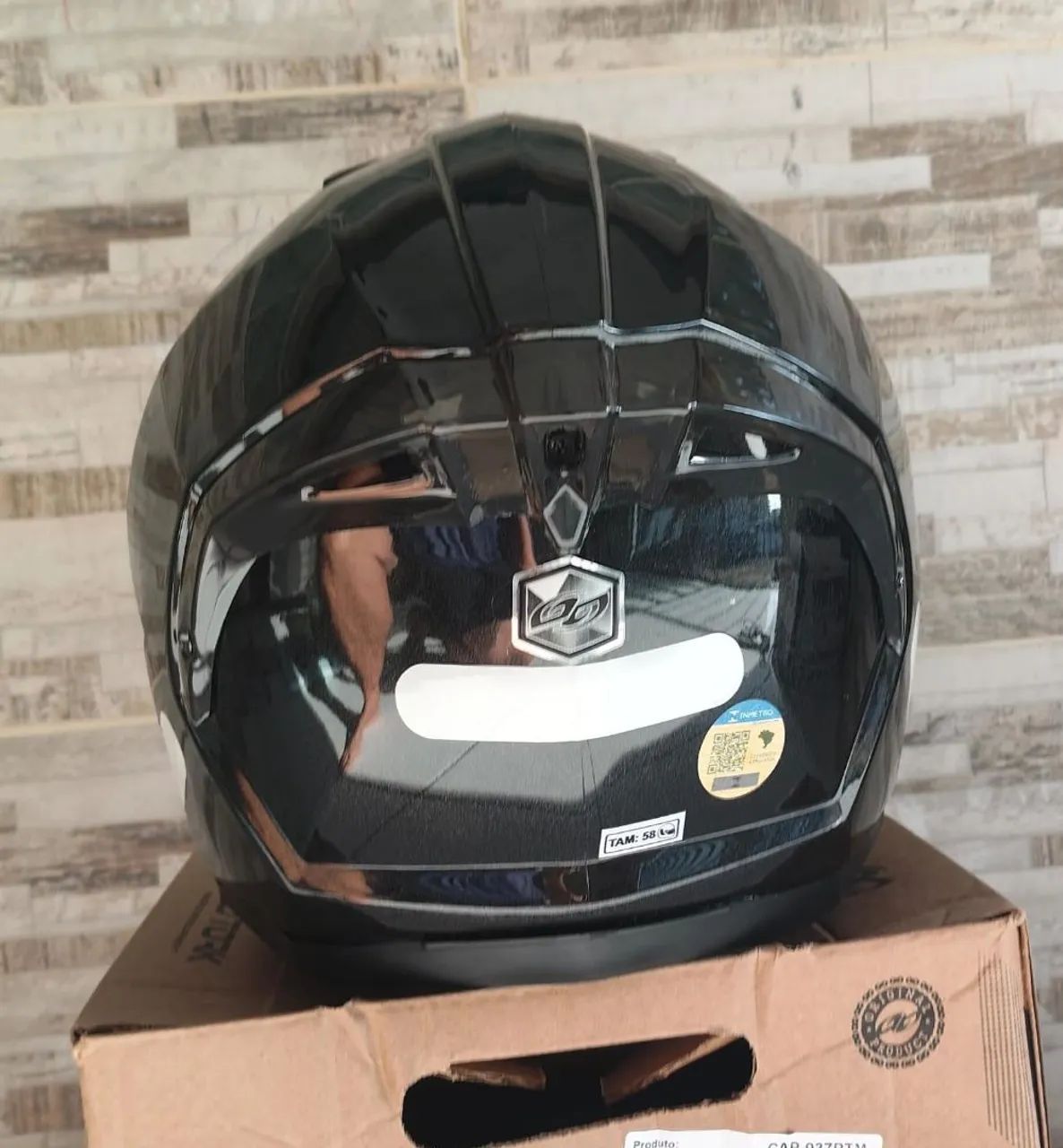 Capacete Stealth Preto - Foto 3
