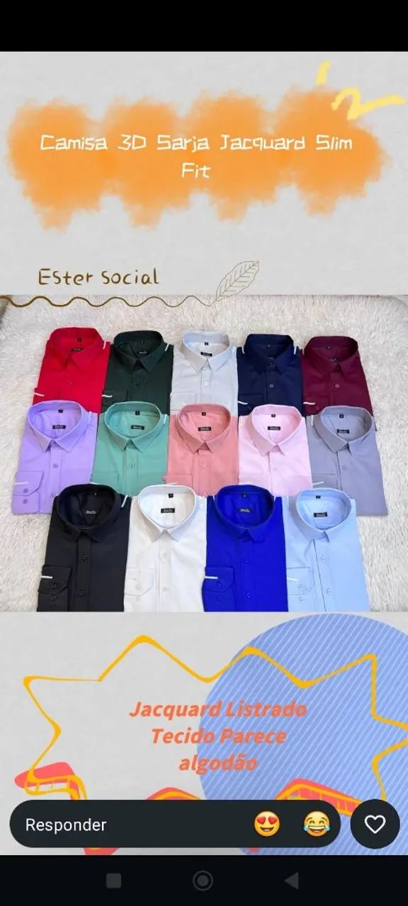 camisas social slim  - Foto 2