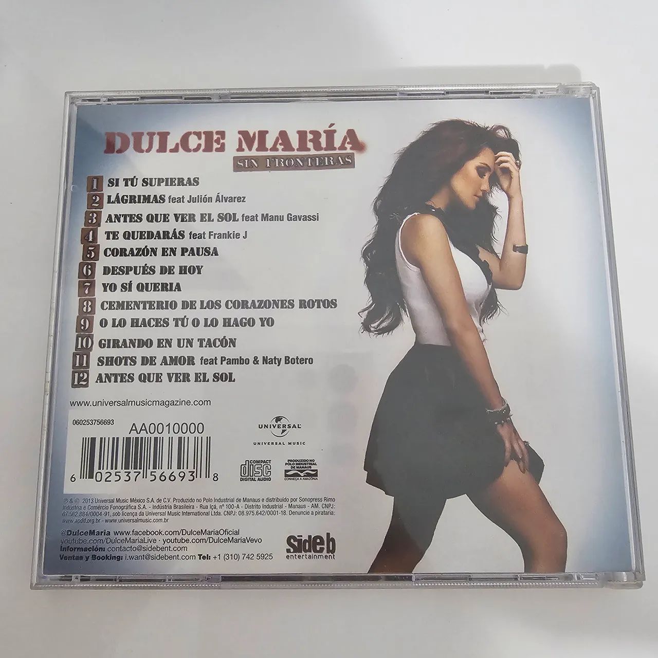 [CD] Dulce María - Sin Fronteras - Foto 2