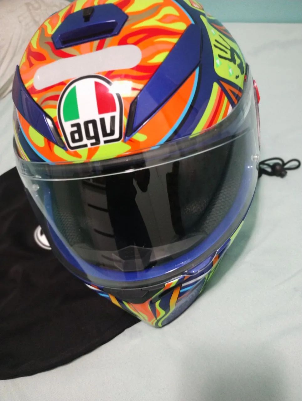 Capacete Original AGV K3 SV 5 FIVE Continentes. - Foto 3